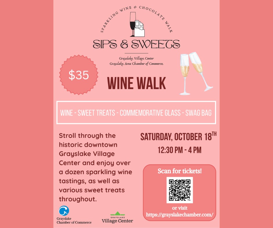 Sips & Sweets Sparkling Wine and Chocolate Walk